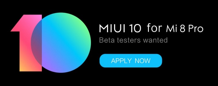 Global Beta ROM testers for MI 8 Pro