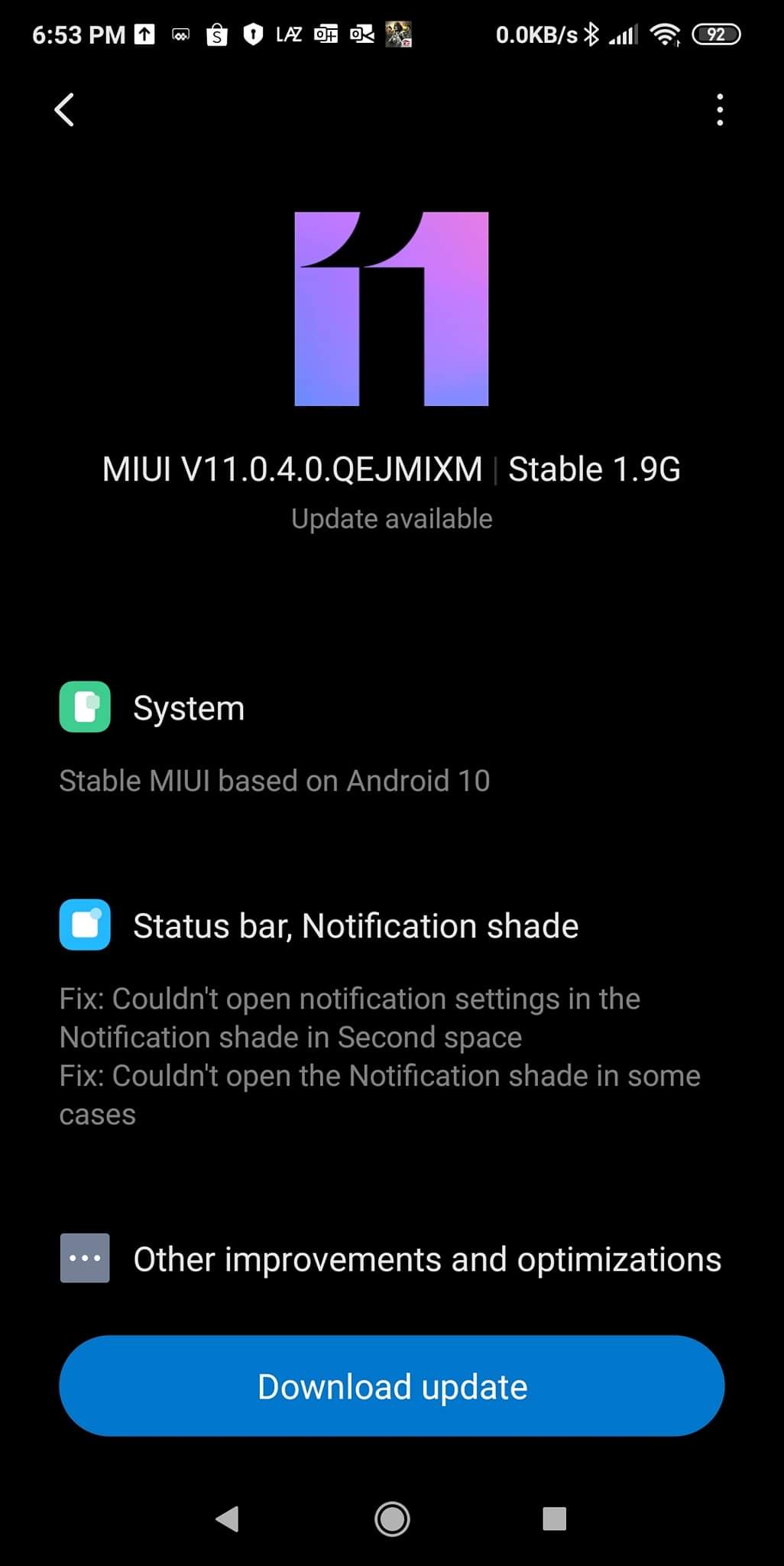 Android 10 for POCO F1 starts arriving