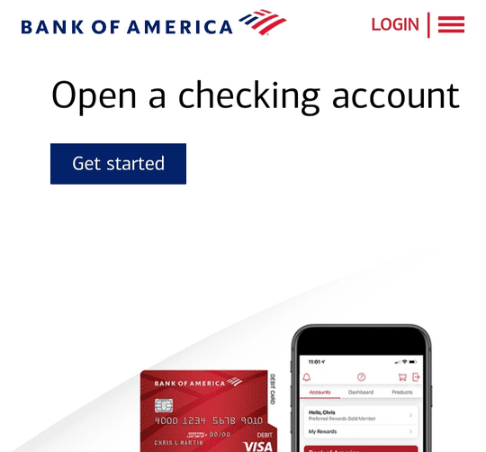 Documents To Open Bank Account Bank Of America