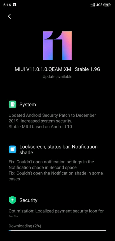 Android 10 for Mi 8