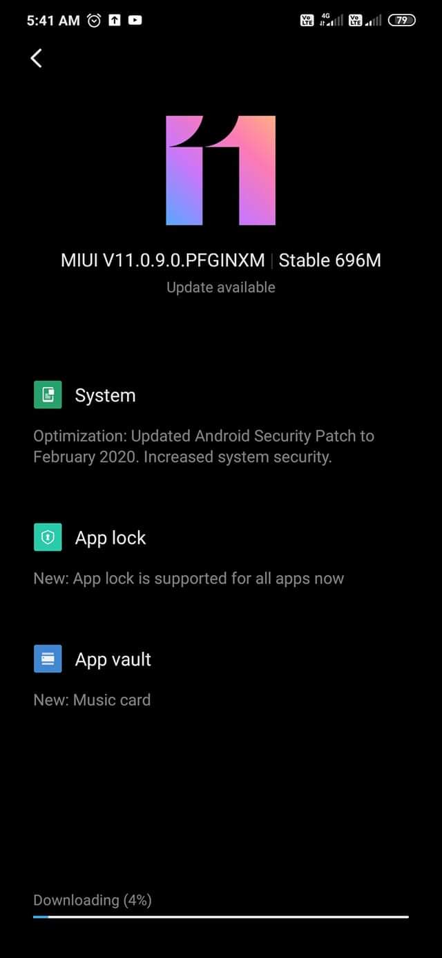 Latest Redmi Note 7S update
Redmi Note 7S Android Q