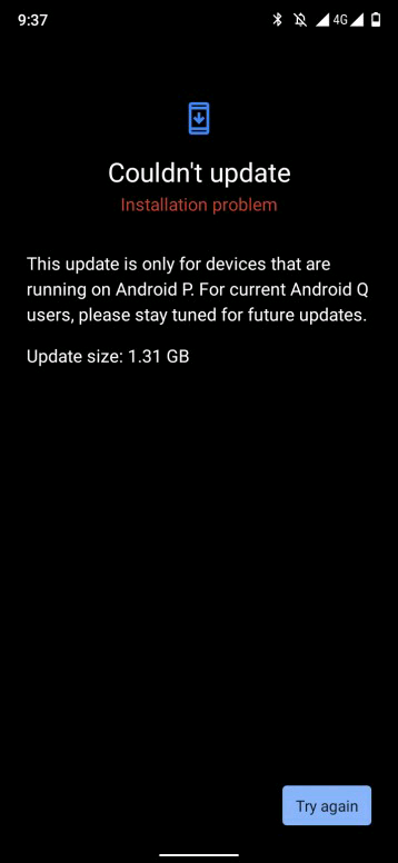 March security patch update arriving on Mi a3