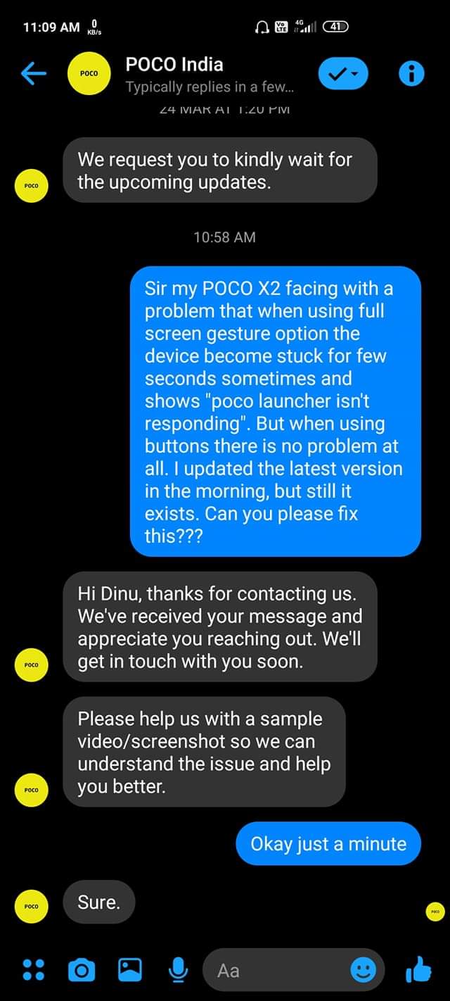 Latest POCO X2 update - MIUI 11.0.7.0 QGHINXM