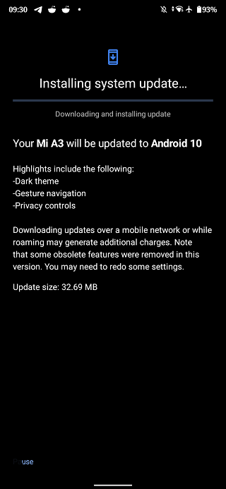 Mi a3 Android 10 update
Mi a3 Android 10 build