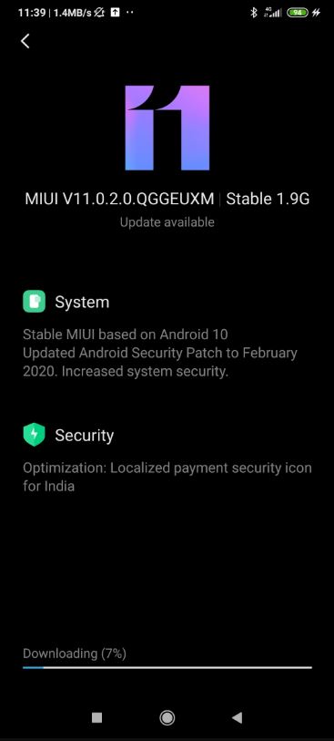 Xiaomi Redmi Note 8 Pro Android 10 ROM