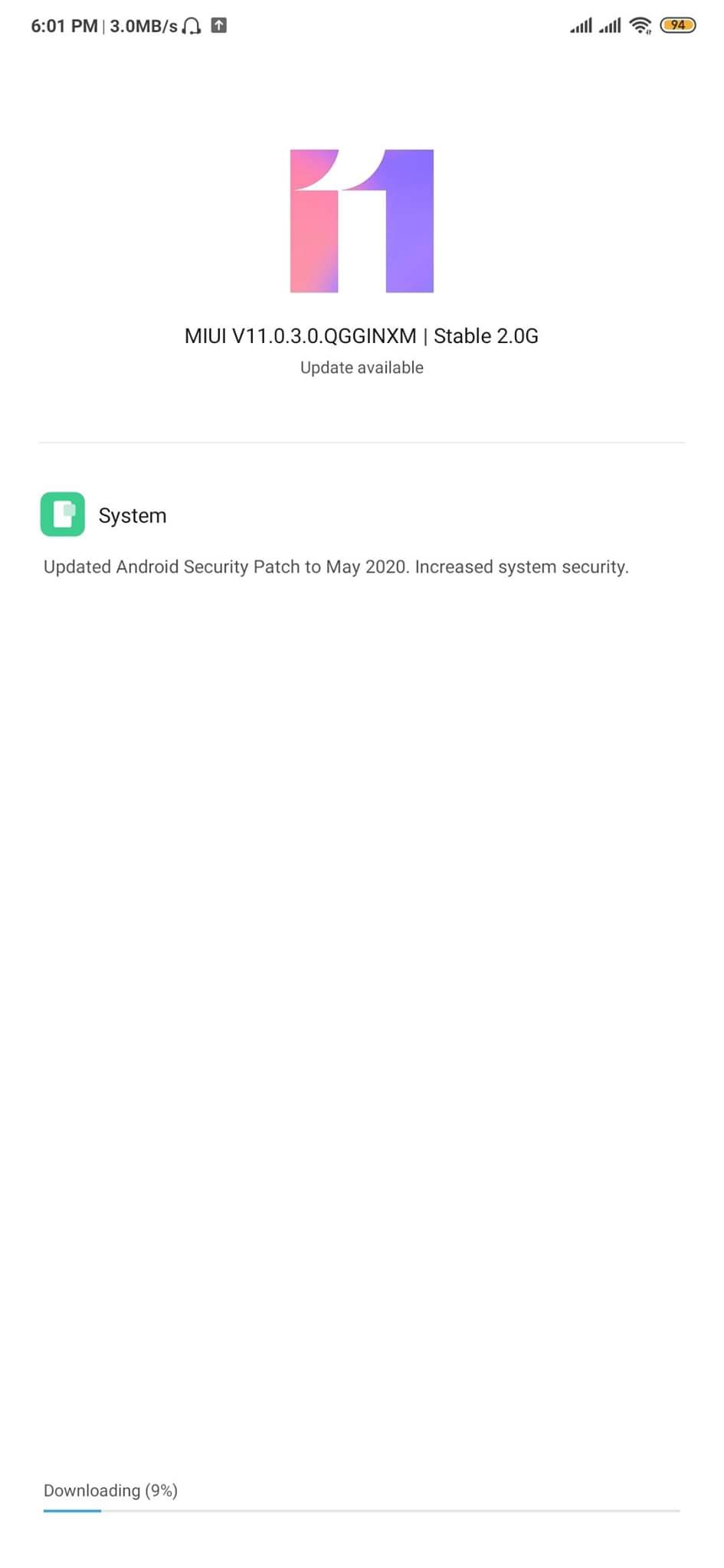 Download the Redmi Note 8 Pro Indian Stable update