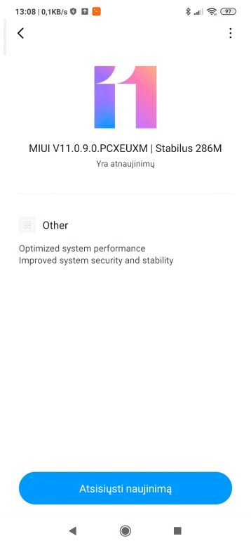 Redmi Note 8T in Europe gets security patch update - MIUI 11.0.9.0 PCXEUXM