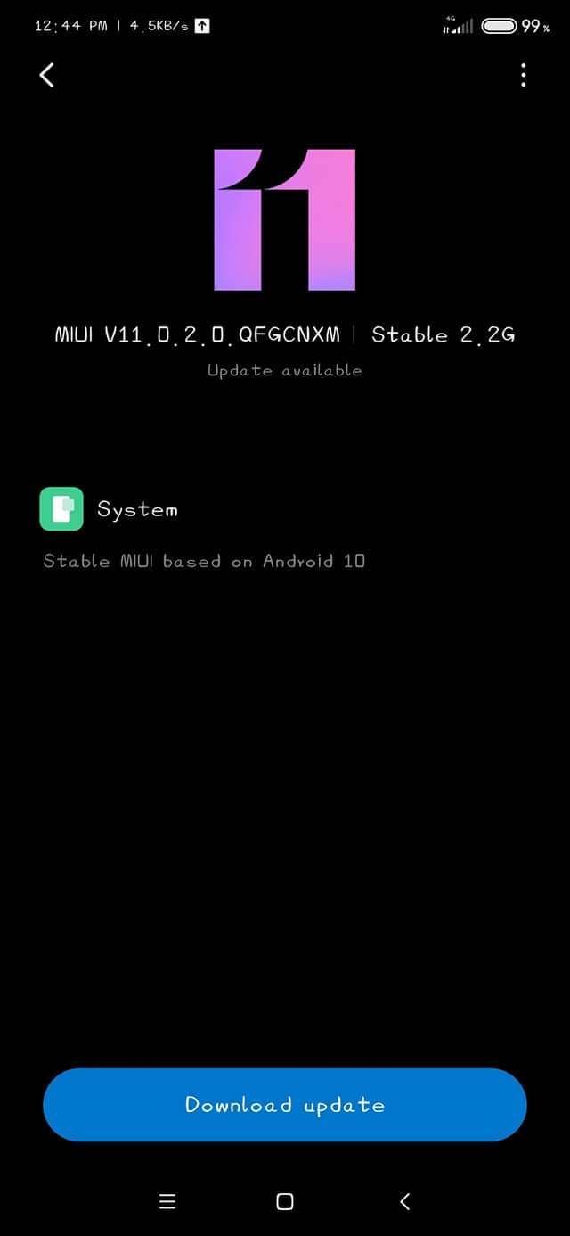 Stable Android 10 update for Redmi Note 7