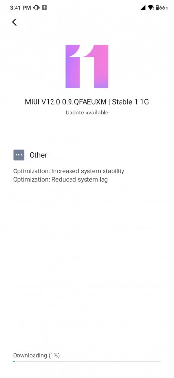 new MIUI 12 Beta stable update for Mi 9