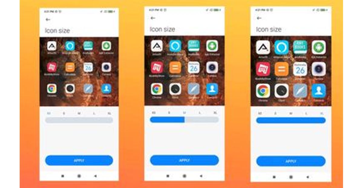 How To Change App Icon Size On Xiaomi Android Phones