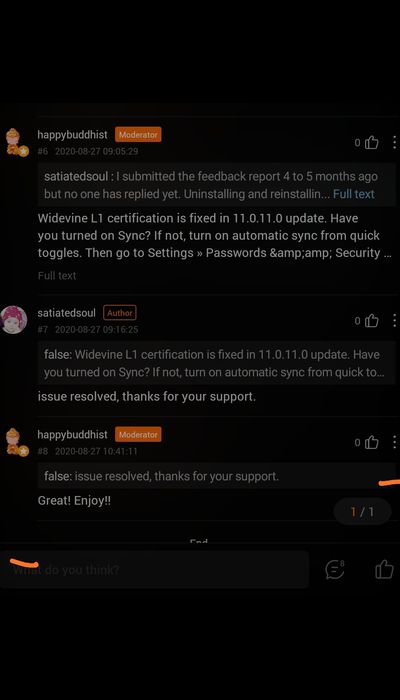 How to fix Widevine L1 certificate issue on Redmi Note 9S

