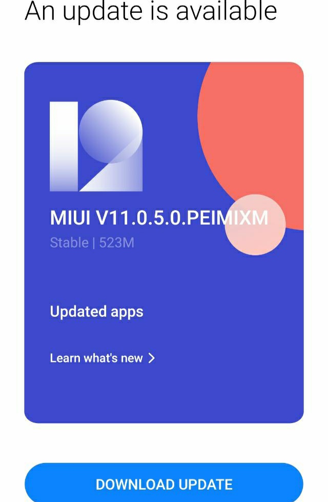 new global stable update for the Redmi Note 5 Pro