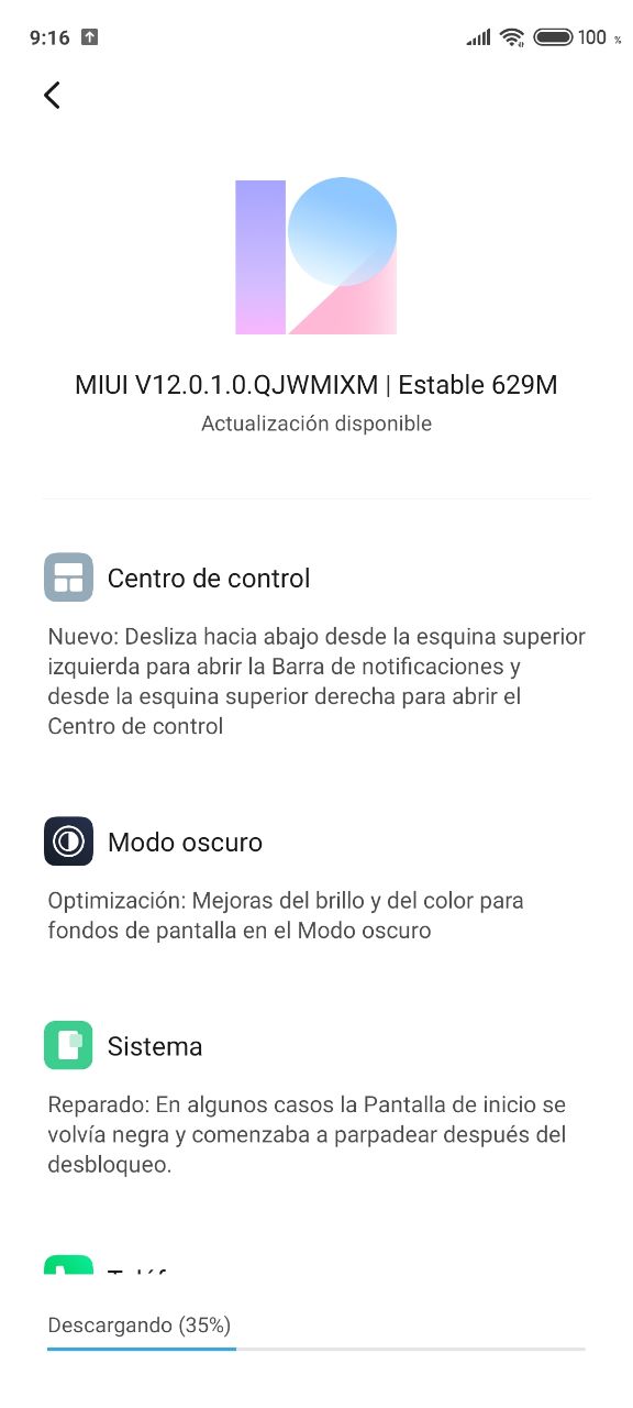 Global stable MIUI 12 update for the Redmi Note 9S
