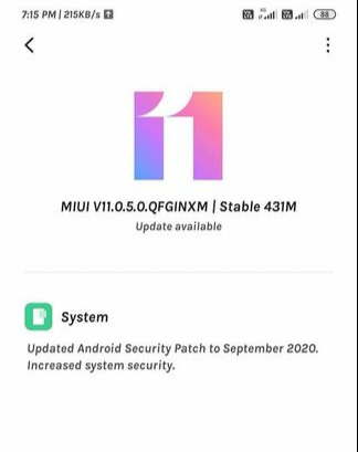 New stable update for the Redmi Note 7
New update for the Mi 9 Pro 5G