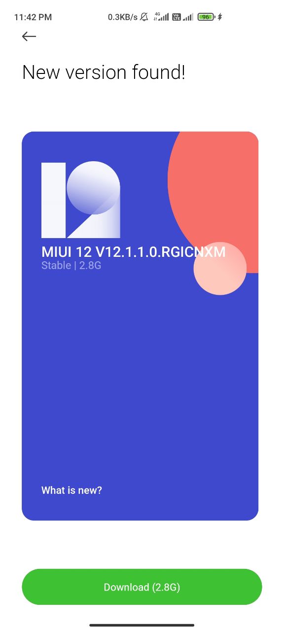 Android 11 update for the Redmi K30 5G