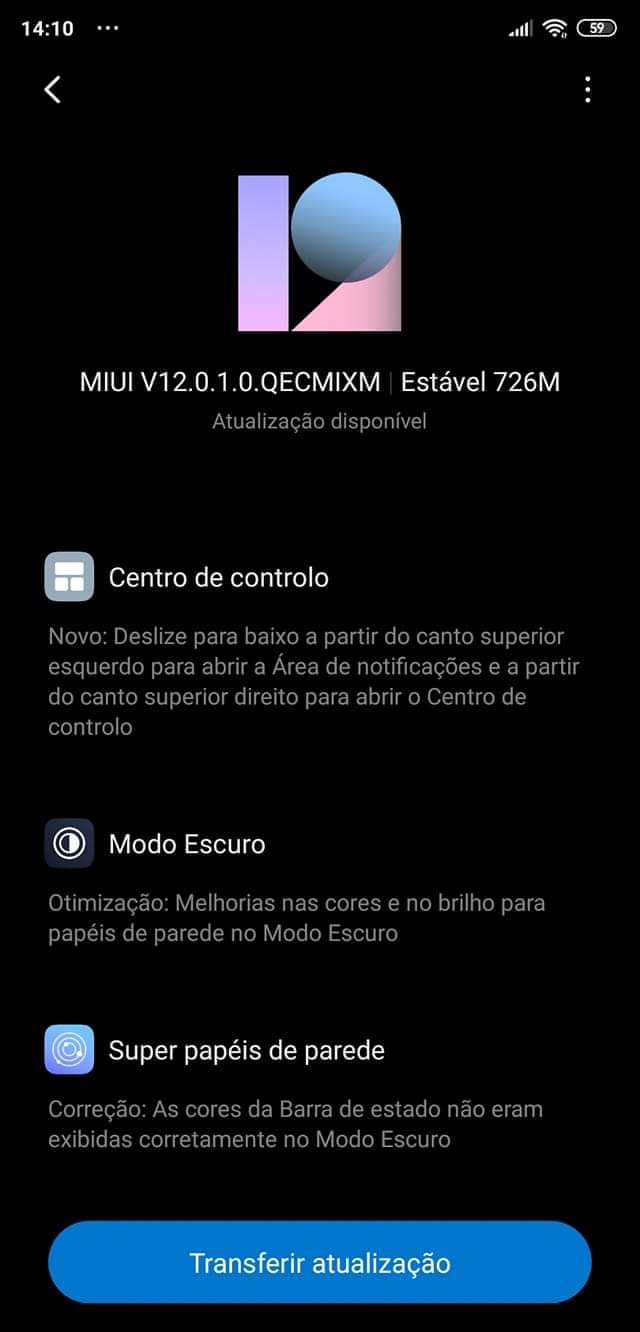 stable MIUI 12 update for Mi 8 Pro