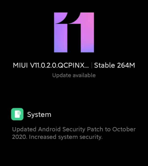 New Stable Redmi 8A update