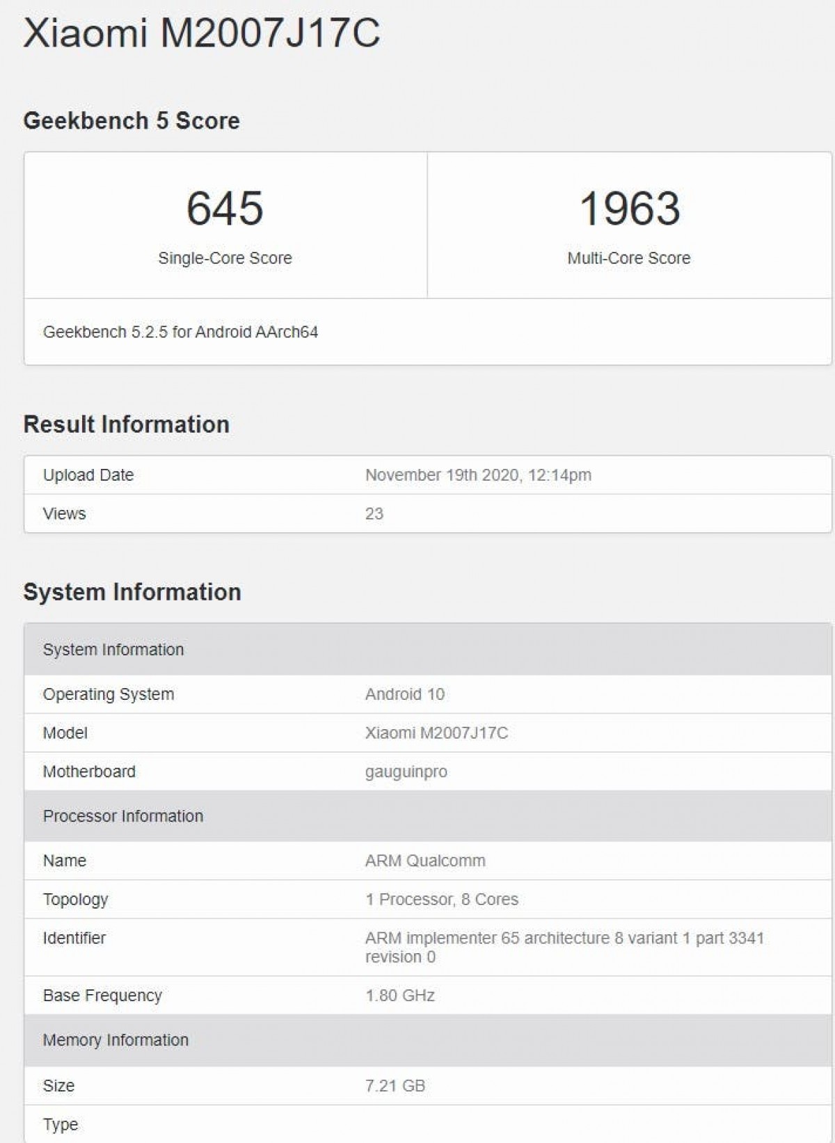 Redmi Note 9 variants