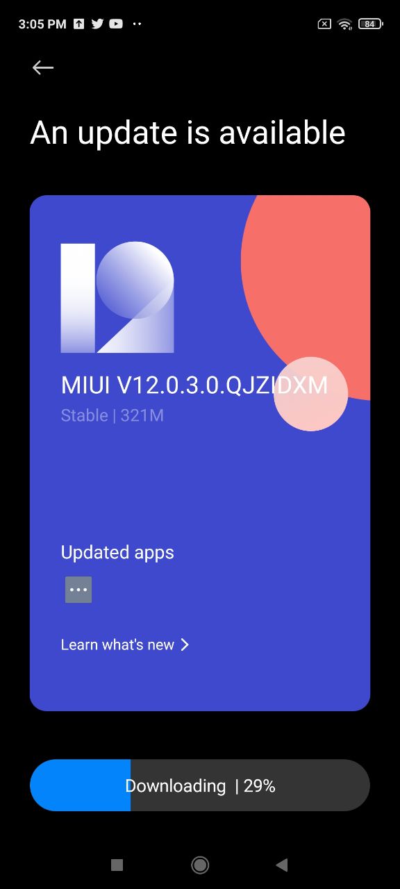 New MIUI 12 update