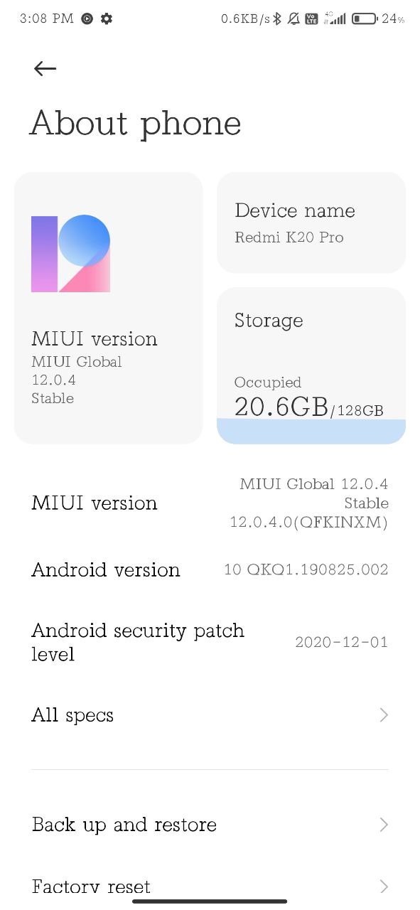 [Update: June 30]New Redmi K20 Pro update arrives ahead of the Android 11 upgrade