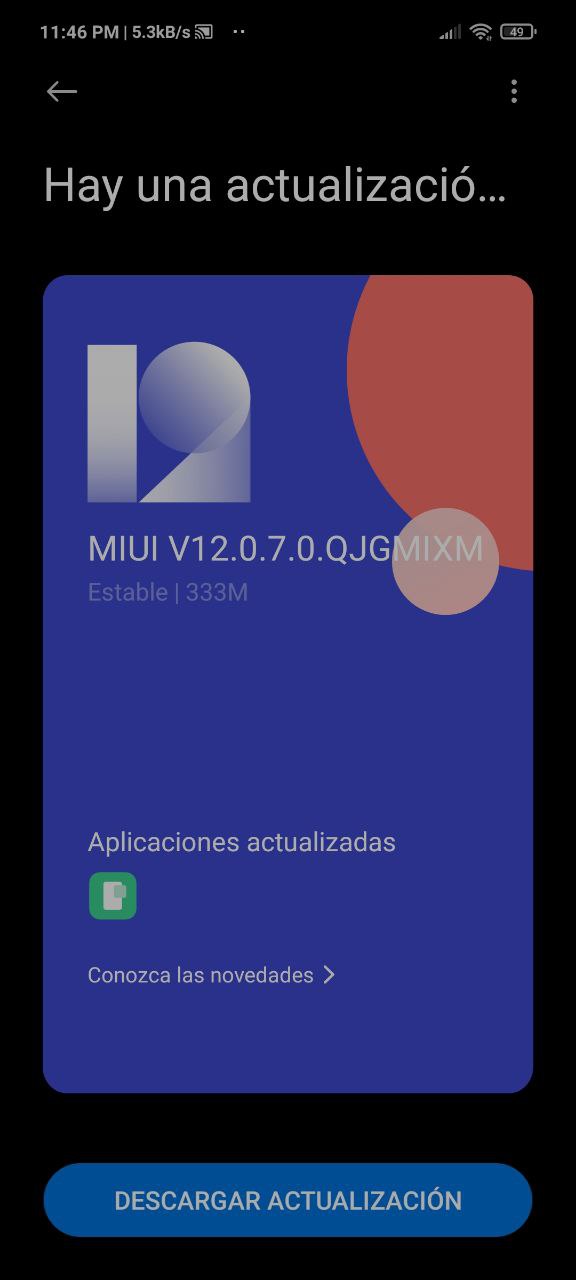 POCO X3 NFC new update
