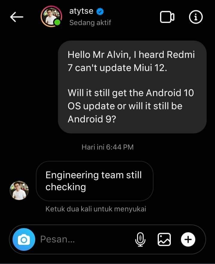  Redmi 7 Android 10 update
