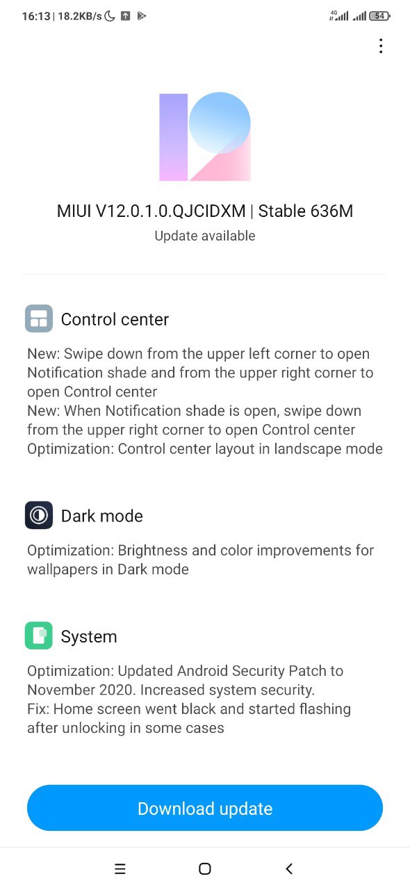 Redmi 9 MIUI 12 update in Indonesia