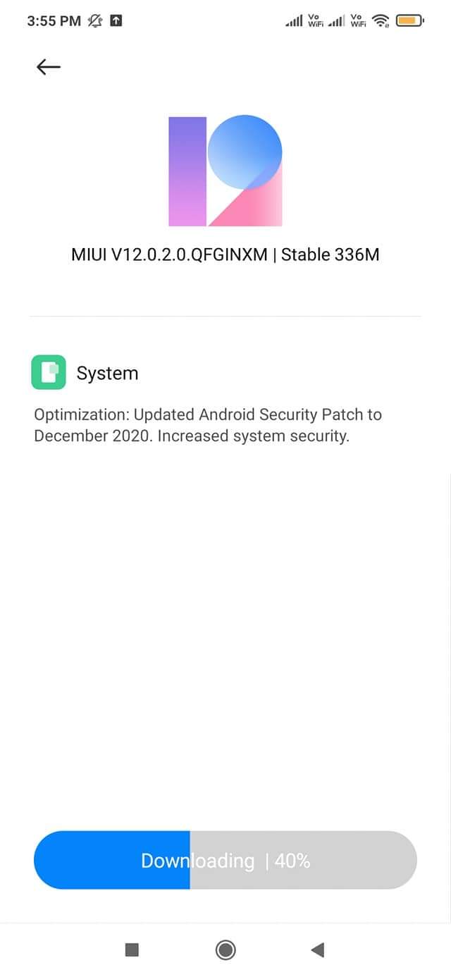 new Redmi Note 7/7S update