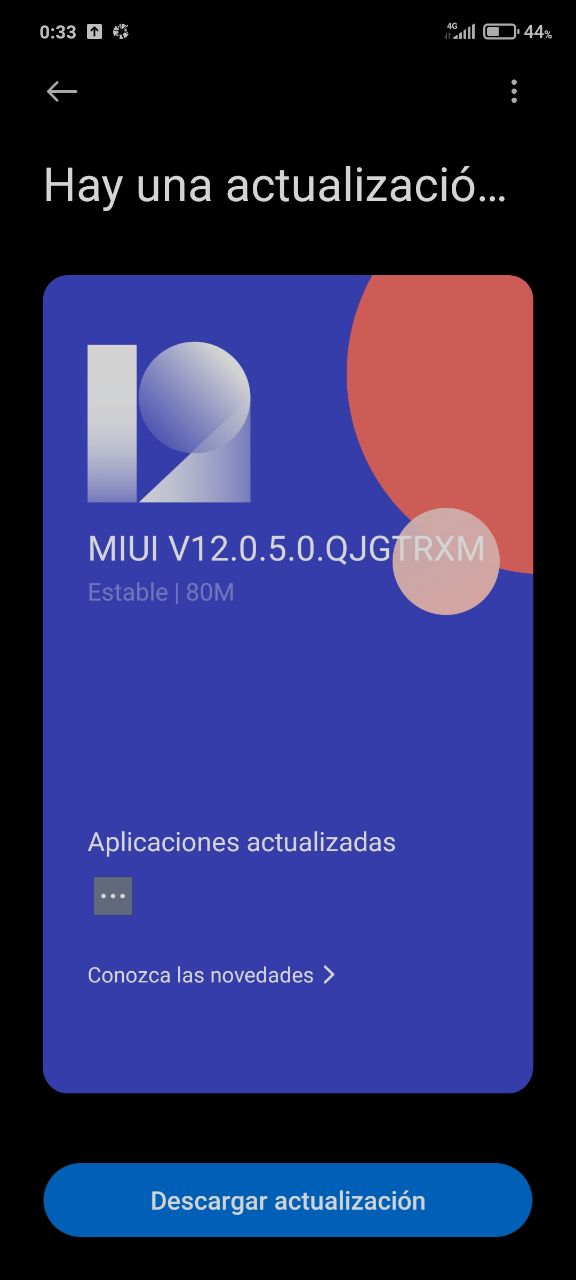 New update for Poco X3 NFC