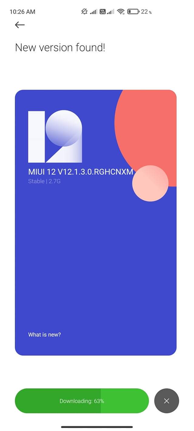 Redmi k30 4G Android 11 update