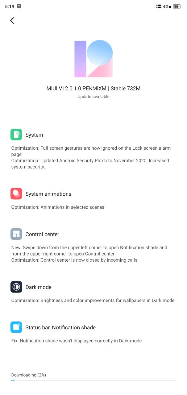 Redmi Note 6 Pro MIUI 12 update