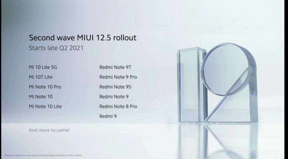 Xiaomi phones to receive Android 11 with MIUI 12.5 update