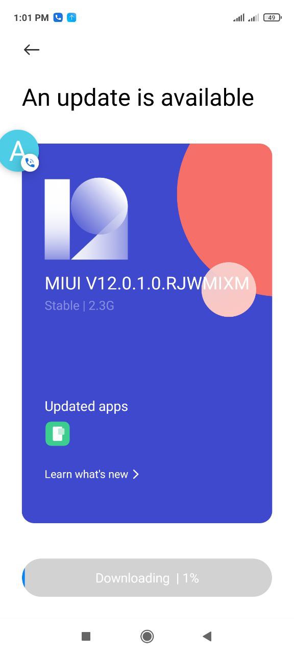 Redmi Note 9S Android 11 update
