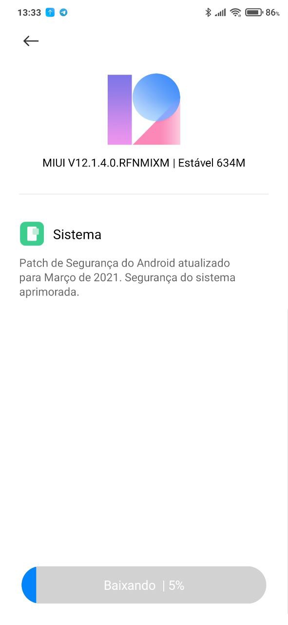 New stable update for the Mi note 10 lite