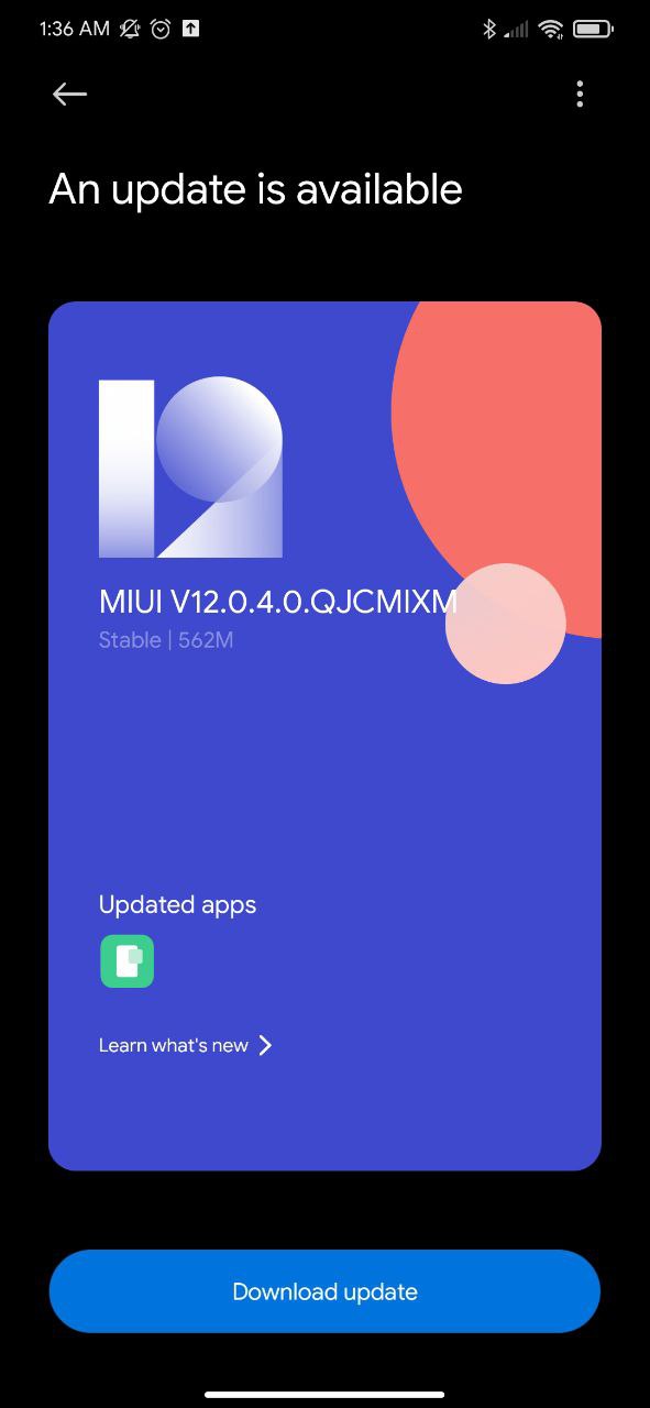 New global stable Redmi 9 update