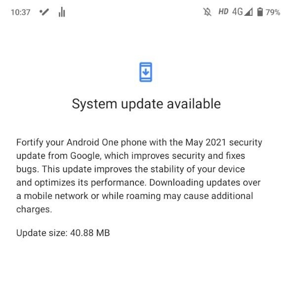 May security patch for Xiaomi Mi A3 