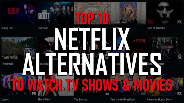 Top 10 Netflix Alternatives