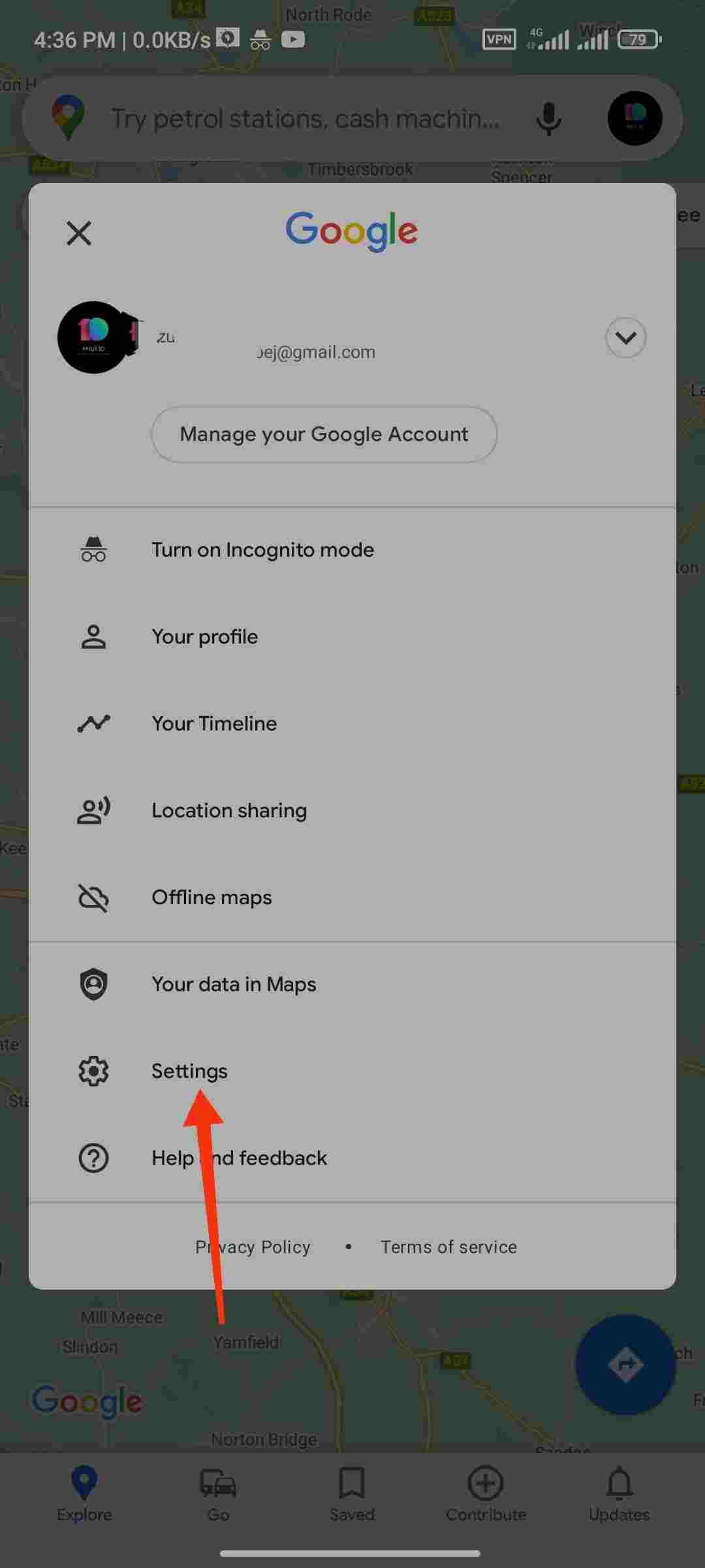 How to enable Dark Mode on Google map