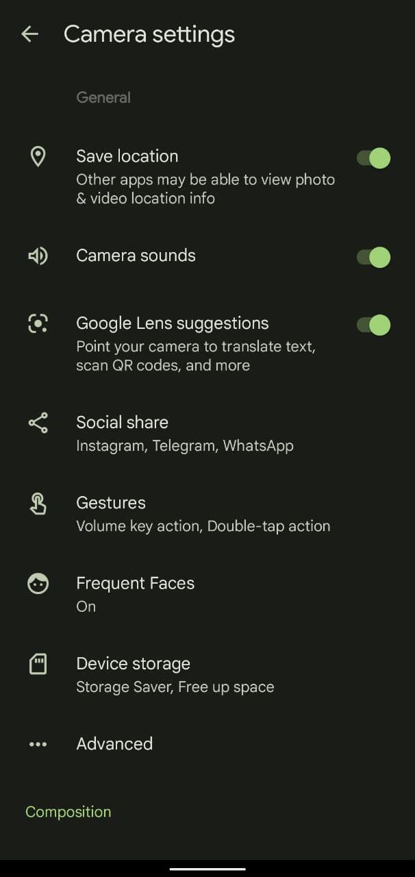 Latest Google camera app