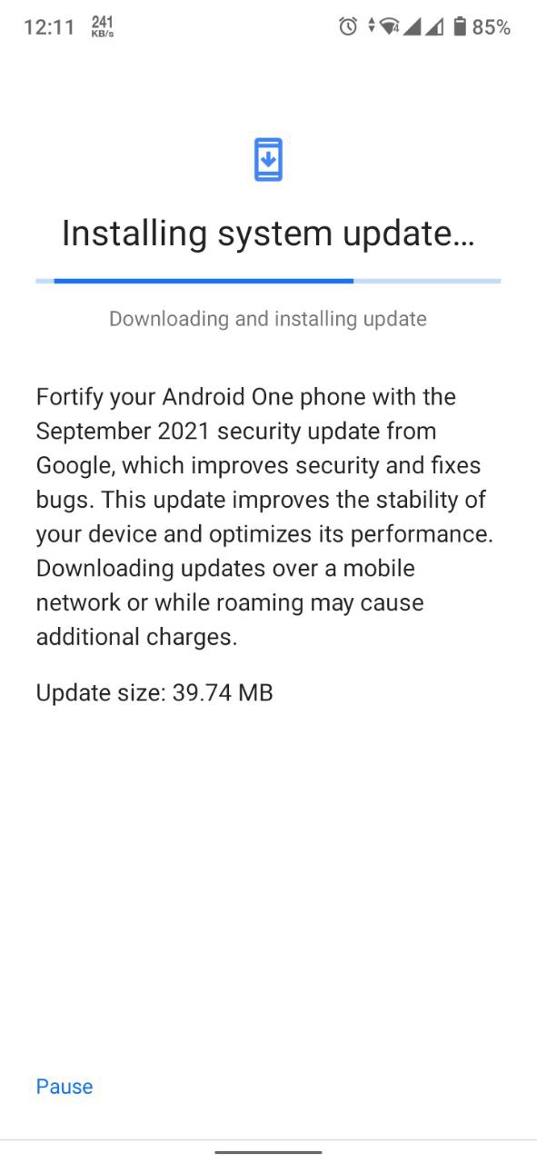Xiaomi mi A3 September security patch