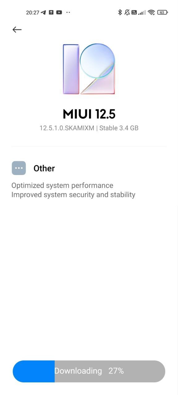 Xiaomi mi 11 Ultra Android 12 update