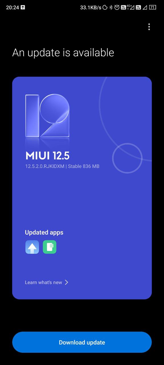 POCO F2 Pro Enhanced Edition of MIUI 12.5