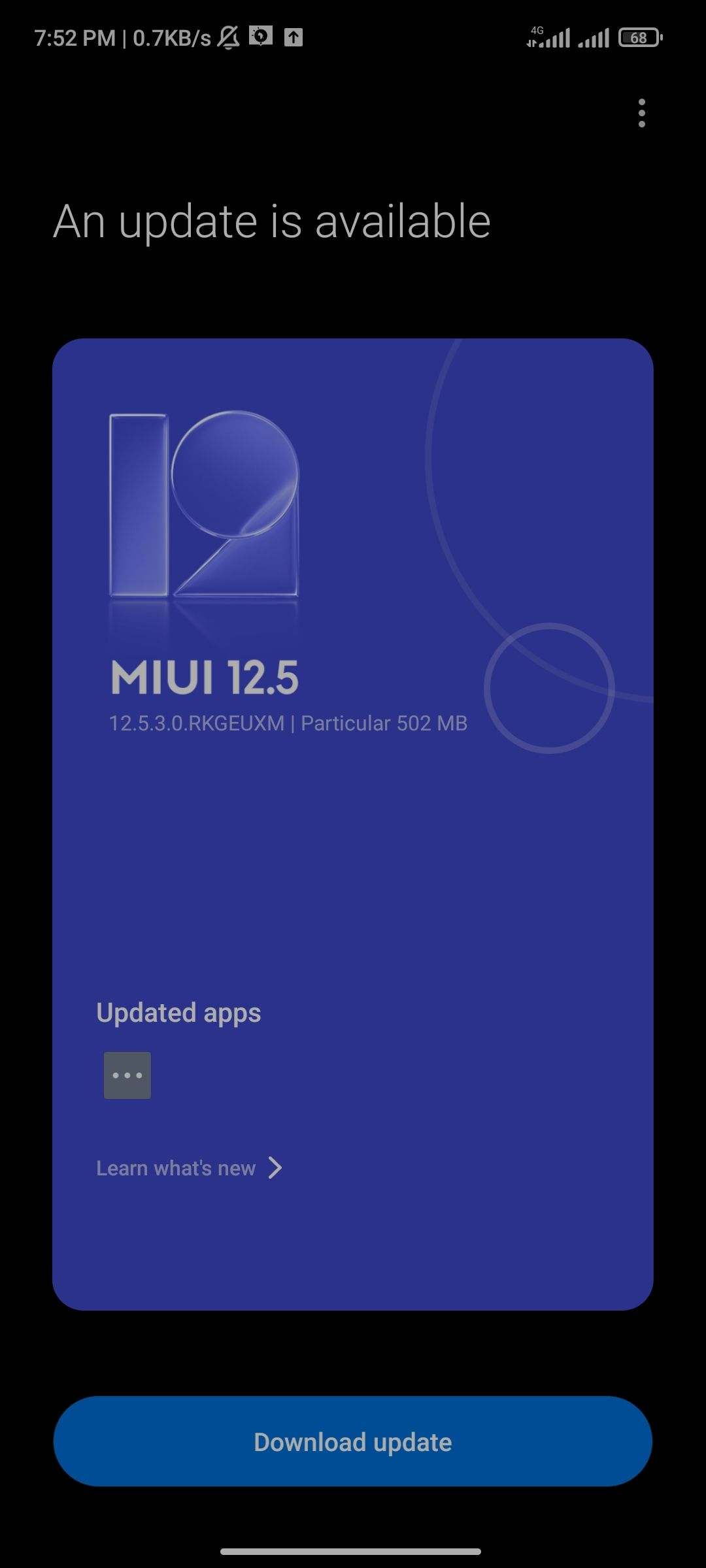 Redmi Note 10 MIUI 12.5 Enhanced in Europe