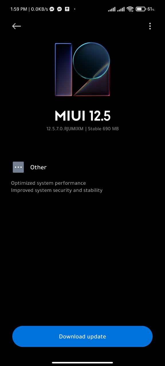 Global POCO X3 Pro MIUI 12.5 Enhanced update