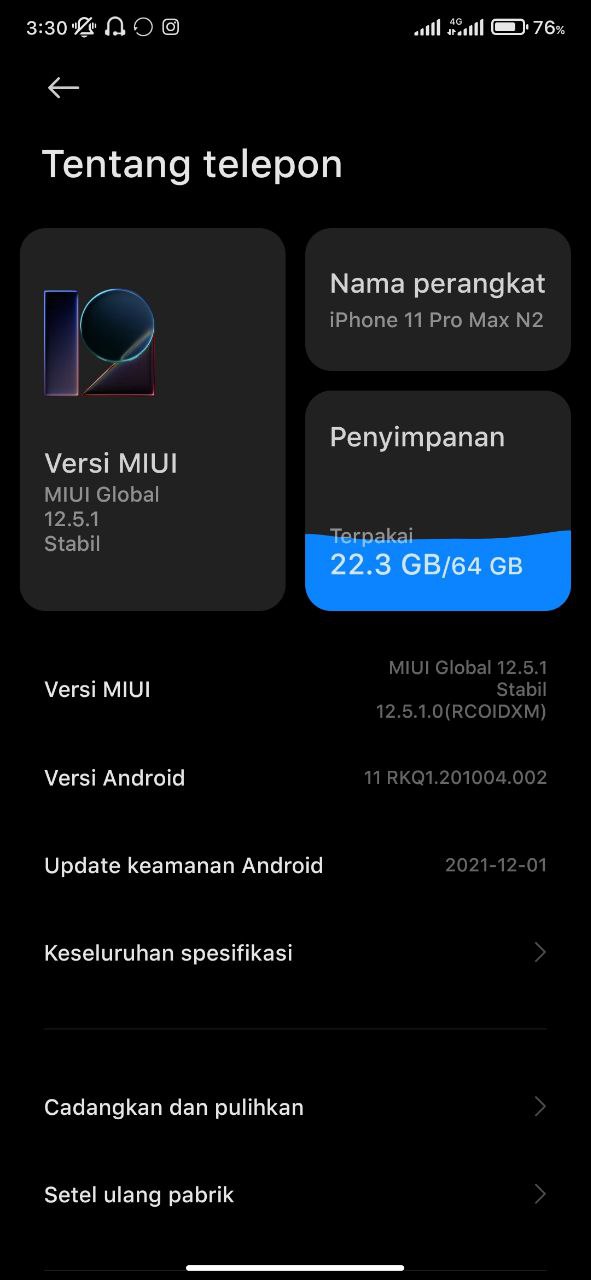 Redmi Note 8 in Indonesia gets MIUI 12.5 Enhanced update