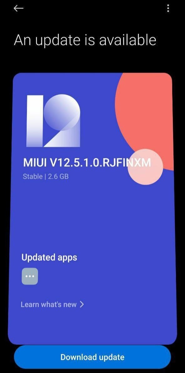 POCO M3 MIUI 12.5 Enhanced update in India