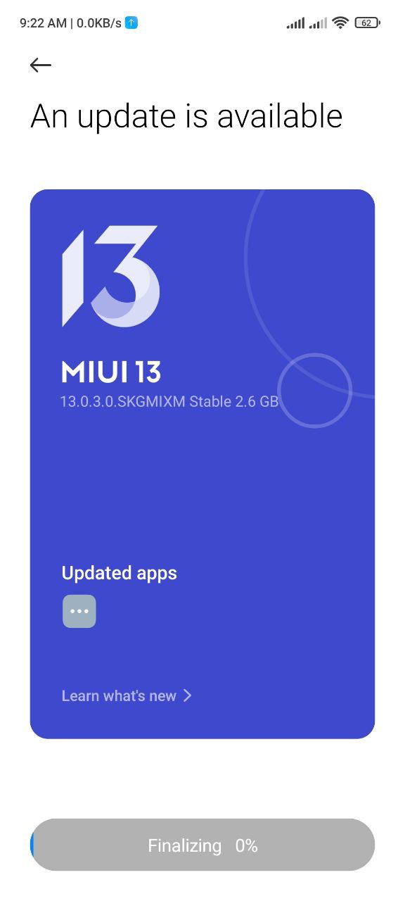 Global Redmi Note 10 stable Android 12-based MIUI 13 update
