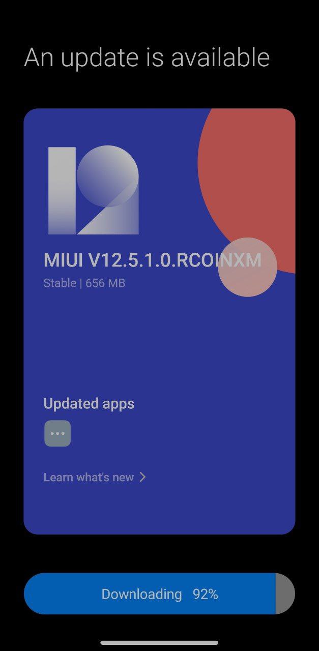 Redmi Note 8 MIUI 12.5 Enhanced update in India