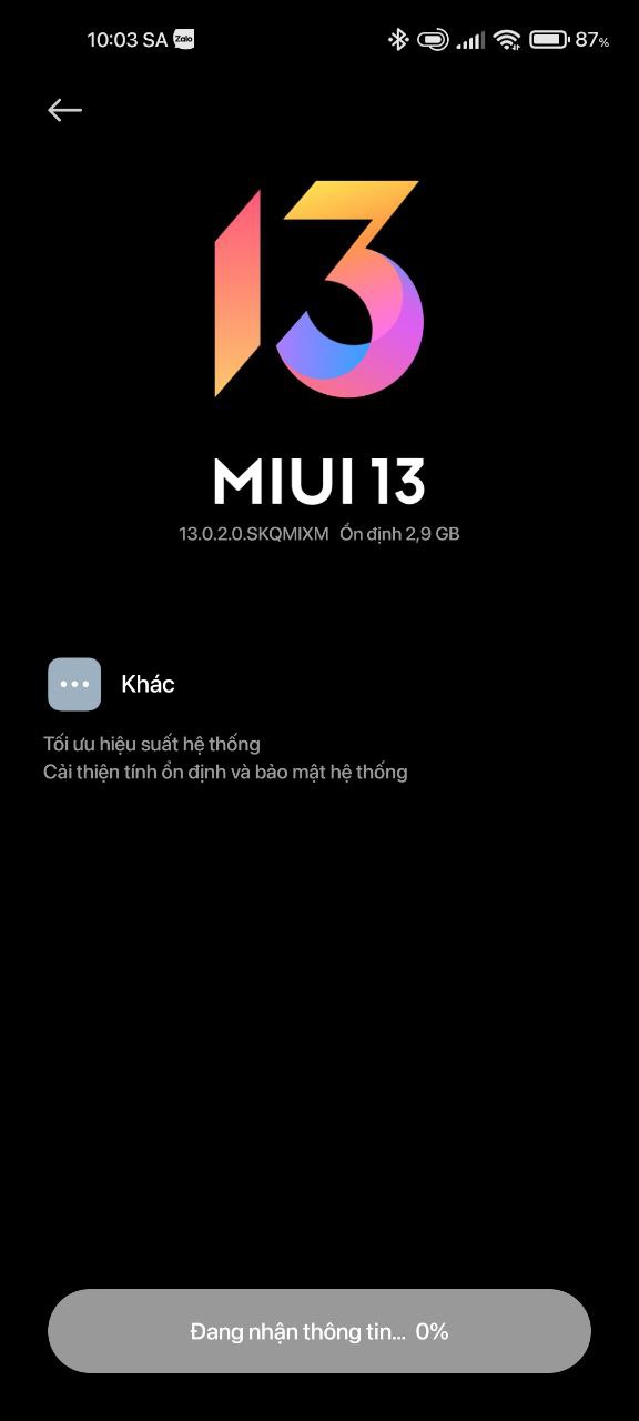 Xiaomi mi 11 lite 4G Android 13-based miui 13 update