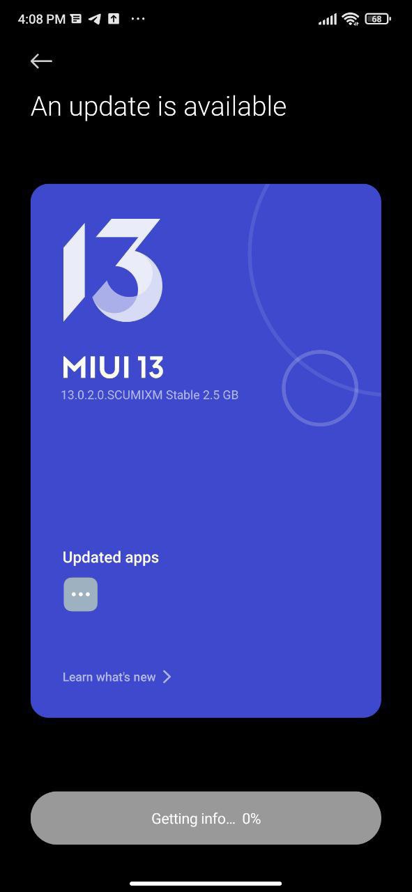Redmi 10 and Redmi Note 8 2021 Android 12-based MIUI 13 update